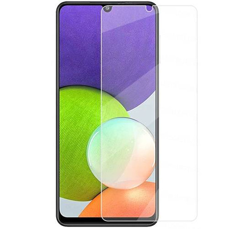 Etui do Samsung Galaxy A22 5G SILICON RING CASE + SZKŁO HARTOWANE