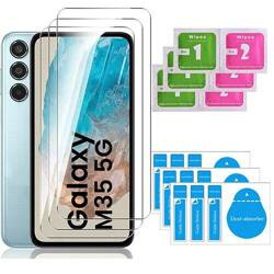 3x SZKŁO HARTOWANE 9H do Samsung Galaxy M35 5G