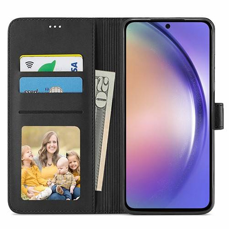 Etui do Samsung Galaxy A54 5G Portfel Skóra + SZKŁO HARTOWANE