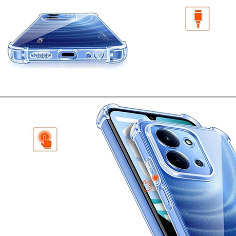 Etui do Xiaomi Redmi 15C 4G / 5G ANTI SHOCK CASE + 2x SZKŁO HARTOWANE