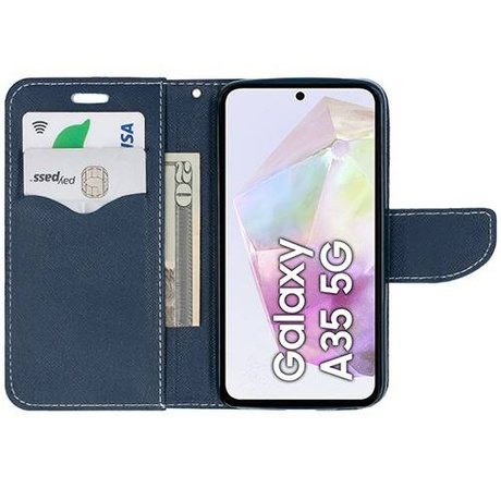 Etui do Samsung Galaxy A35 5G Portfel Case + SZKŁO HARTOWANE