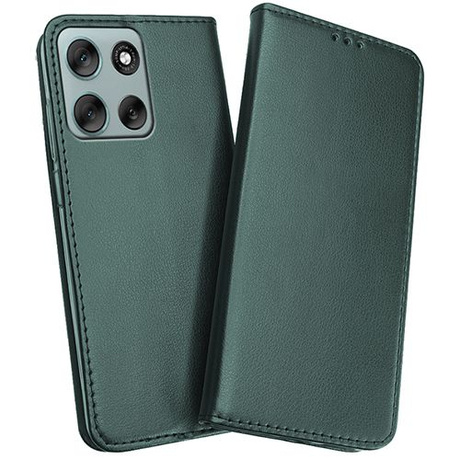 Etui do Motorola Moto G56 5G skórzane magnetyczne z klapką + 2x SZKŁO HARTOWANE