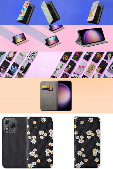 Etui do Honor 400 Lite wzory CASE + SZKŁO