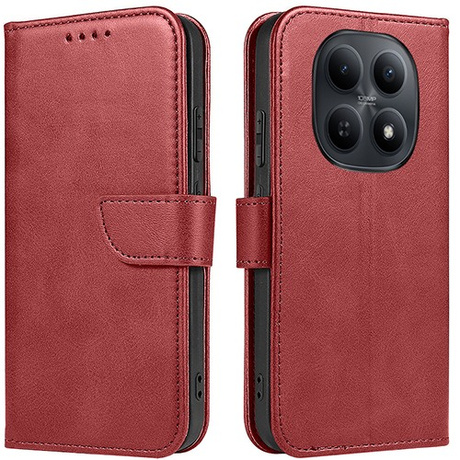 Etui do Xiaomi Redmi Note 15 5G SKÓRZANE SKIN + 5D SZKŁO HARTOWANE