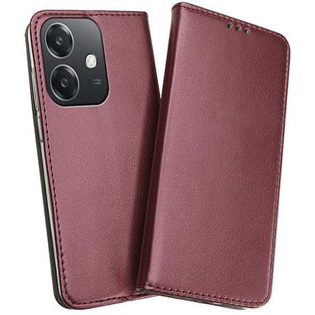 Etui do Oppo A40 / A40m skórzane magnetyczne z klapką + 2x SZKŁO HARTOWANE