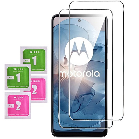 Etui do Motorola Moto G04 / G24 / G24 Power SMART MAGNET CASE + 2X SZKŁO HARTOWANE
