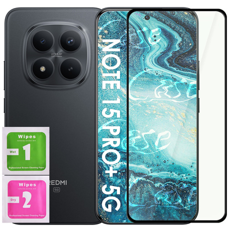 SZKŁO HARTOWANE 5D do Xiaomi Redmi Note 15 Pro Plus 5G szybka na cały ekran 