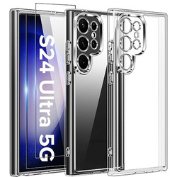 Etui do Samsung Galaxy S24 Ultra WZMACNIANE 360° CASE + 2x SZKŁO
