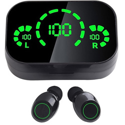 SŁUCHAWKI BEZPRZEWODOWE BLUETOOTH Z POWERBANKIEM TWS DOUSZNE