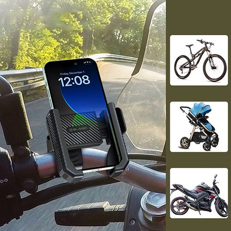 UCHWYT ROWEROWY NA TELEFON MOTOCYKLOWY UCHWYT NA KIEROWNICĘ MOCNY REGULACJA