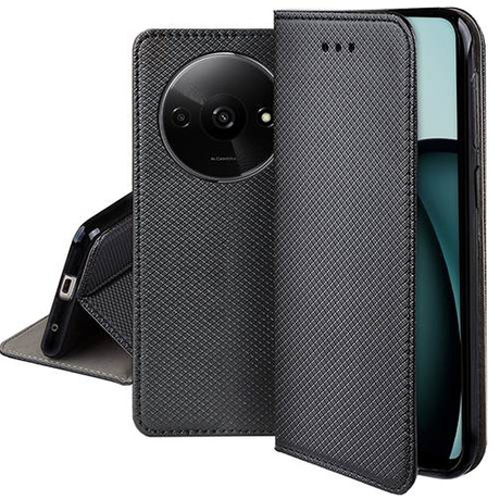 Etui do Xiaomi Redmi A3 SMART MAGNET CASE + SZKŁO HARTOWANE