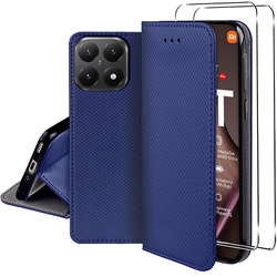 Etui z klapką do Xiaomi 15T SMART MAGNET CASE + 2X SZKŁO HARTOWANE
