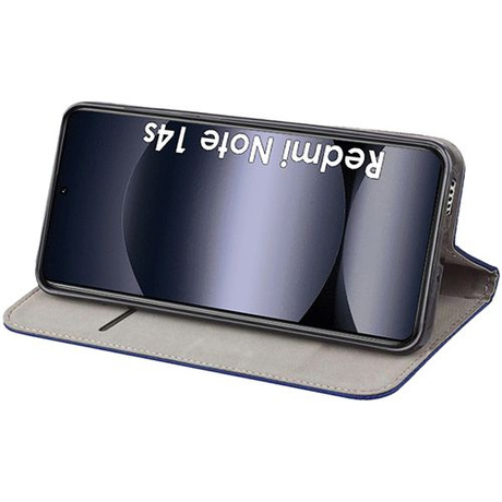 Etui do Xiaomi Redmi Note 14s SMART MAGNET CASE + 2X SZKŁO HARTOWANE