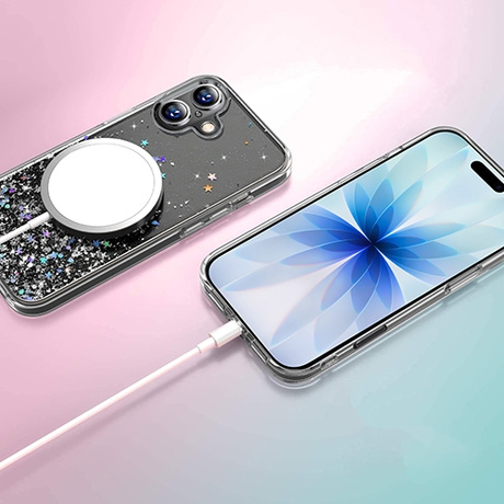 Etui do iPhone 17 BROKATOWE CASE + 2x SZKŁO HARTOWANE