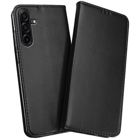 Etui do Samsung Galaxy A17 5G skórzane magnetyczne z klapką + 2x SZKŁO HARTOWANE