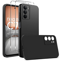 Etui SOFT MATT CASE do Realme C75 / Realme 14X 5G + 2X SZKŁO HARTOWANE 9H