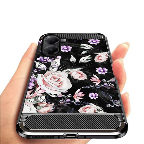 Etui do Xiaomi Poco X7 Pro 5G wzory CASE + SZKŁO