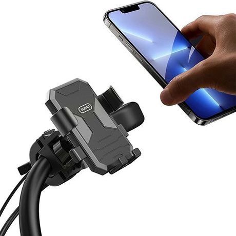 UCHWYT ROWEROWY NA TELEFON MOTOCYKLOWY UCHWYT NA KIEROWNICĘ MOCNY REGULACJA