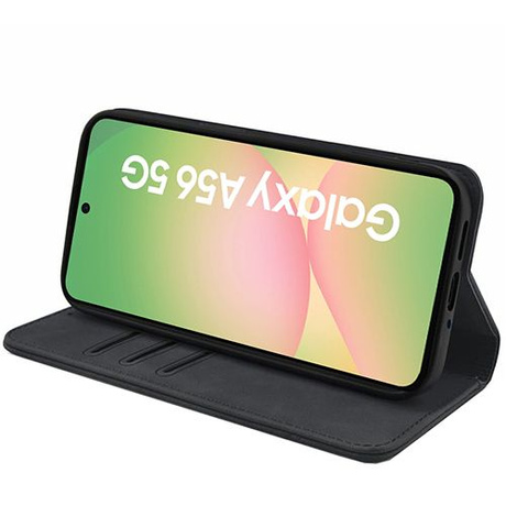 Etui do Samsung Galaxy A56 5G Skórzane Magnetyczne + 2x SZKŁO HARTOWANE 9H
