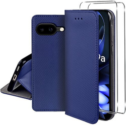Etui do Google Pixel 9a SMART MAGNET CASE + 2X SZKŁO HARTOWANE