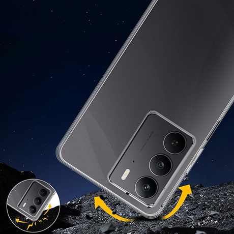 Etui SLIM CASE do Realme C75 / Realme 14X 5G + 2x SZKŁO HARTOWANE