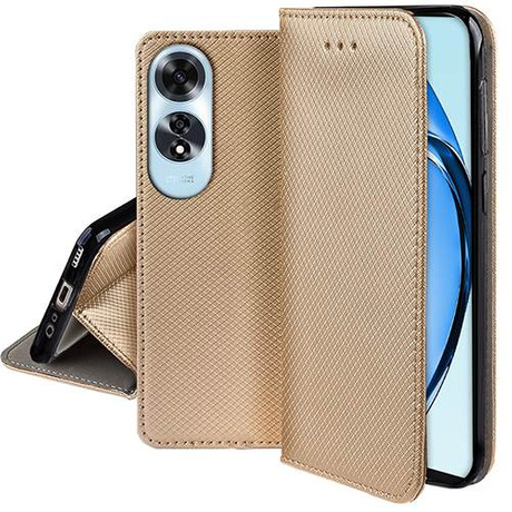 Etui do Oppo A60 SMART MAGNET CASE + SZKŁO HARTOWANE