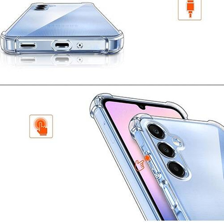 Etui do Samsung Galaxy A16 4G / 5G ANTI SHOCK CASE + 2x SZKŁO 9H