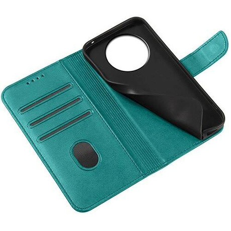 Etui do Xiaomi Redmi 14C SKÓRZANE SKIN + 2x SZKŁO 9H