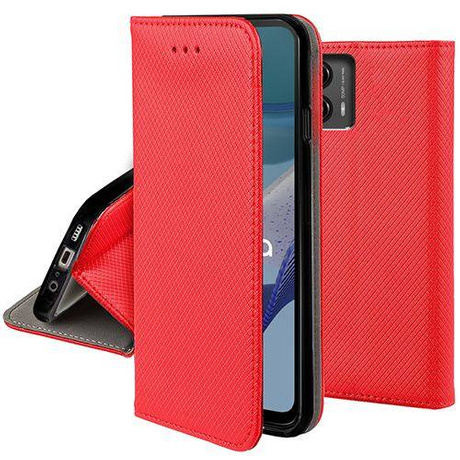 Etui do Motorola Moto G73 5G SMART MAGNET CASE + SZKŁO HARTOWANE