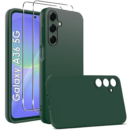 Etui SOFT MATT CASE do Samsung Galaxy A36 5G + 2X SZKŁO HARTOWANE 9H