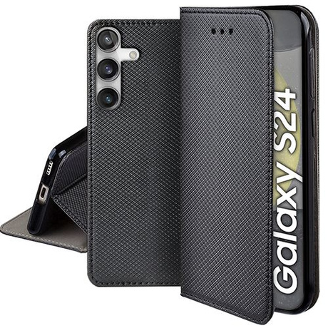 Etui do SAMSUNG GALAXY S24 5G SMART MAGNET CASE + SZKŁO HARTOWANE