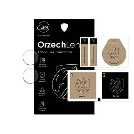 SZKŁO na APARAT obiektyw do Realme C33 OrzechLens
