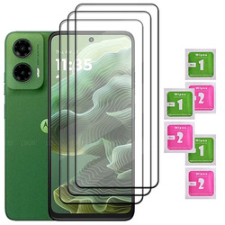 3x SZKŁO HARTOWANE 9D na cały ekran do Motorola Moto G35 5G