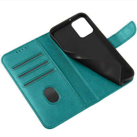 Etui do MOTOROLA Edge 50 Neo Skórzane Portfel SKIN CASE + 2x SZKŁO 9H