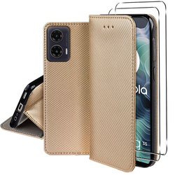 Etui do Motorola Moto G35 5G SMART MAGNET CASE + 2x SZKŁO