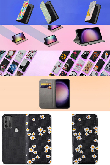 Etui do Motorola Moto G20 wzory CASE + SZKŁO