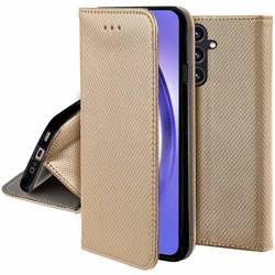 Etui do Samsung Galaxy A14 4G / A14 5G SMART MAGNET CASE + SZKŁO HARTOWANE