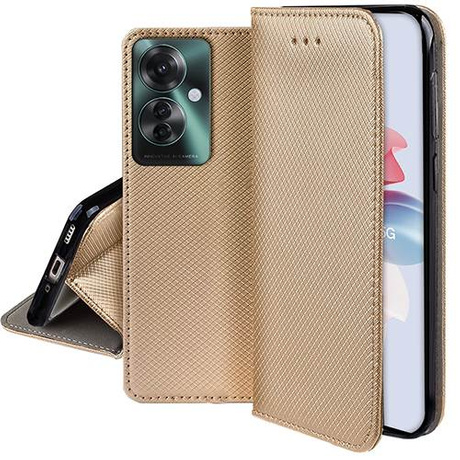Etui do Oppo Reno 11F 5G SMART MAGNET CASE + SZKŁO HARTOWANE