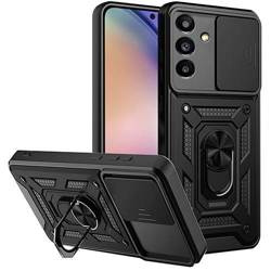 Etui do Samsung Galaxy A54 5G SLIDE RING CASE PANCERNE + SZKŁO HARTOWANE