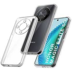 Etui do Honor Magic 6 Lite 5G WZMACNIANE 360° CLEAR CASE 