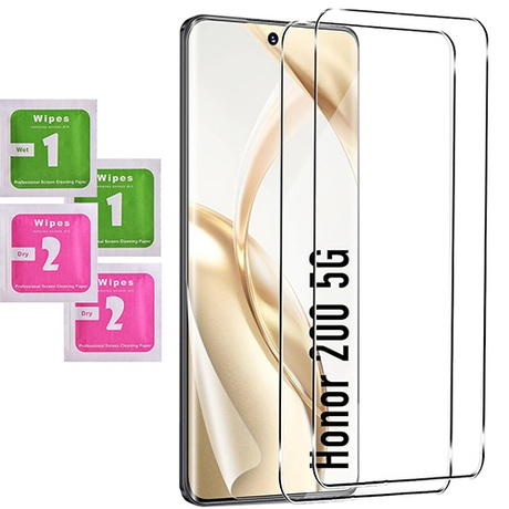 Etui SOFT MATT CASE do Honor 200 5G + 2X SZKŁO HARTOWANE 9H