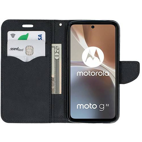 Etui do Motorola Moto G32 Portfel Case + SZKŁO HARTOWANE