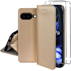 Etui do Google Pixel 9a SMART MAGNET CASE + 2X SZKŁO HARTOWANE