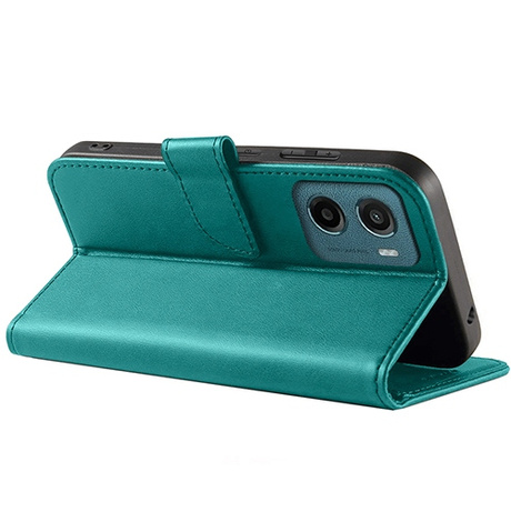 Etui do Motorola Moto G05 / E15 SKÓRZANE SKIN + 2x SZKŁO HARTOWANE 9H