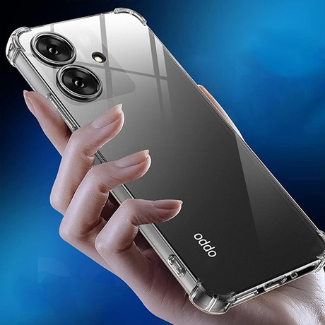 Etui do Oppo A40 / A40m ANTI SHOCK CASE + SZKŁO HARTOWANE