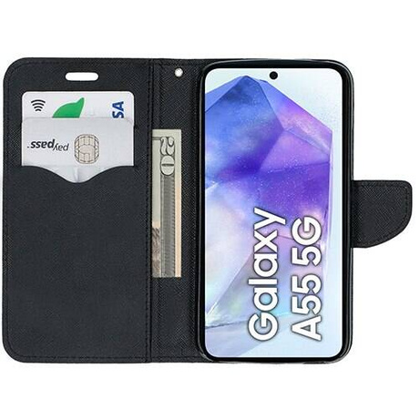 Etui do Samsung Galaxy A55 5G Portfel Case + SZKŁO HARTOWANE