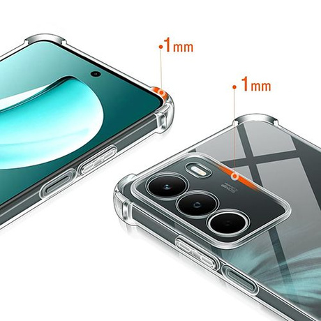 Etui do Realme C71 ANTI SHOCK CASE + 2x SZKŁO HARTOWANE