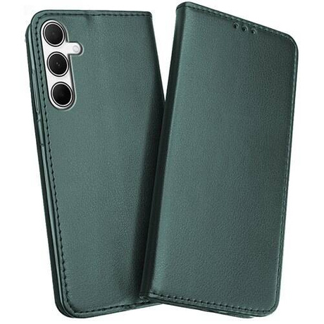 Etui do Samsung Galaxy A35 5G skórzane magnetyczne z klapką + SZKŁO HARTOWANE