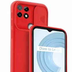 Etui do Realme C21 CAMSHIELD Silicone + SZKŁO HARTOWANE