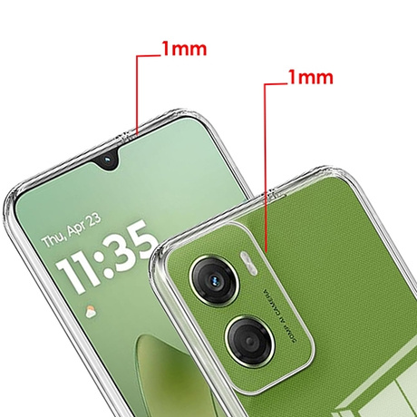 Etui SLIM CASE do Motorola Moto G06 / G06 Power + 2x SZKŁO SZYBKA 9H